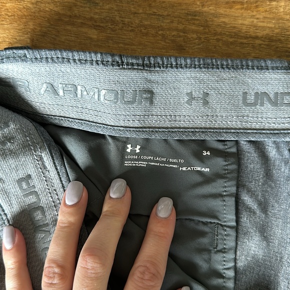 Under Armor Gray Golf Shorts - SZ 34 - Picture 4 of 5